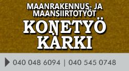 Konetyö Kärki logo